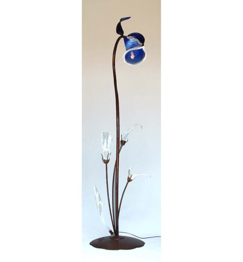Lámpara de pié 125 Campanilla azul